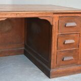 Official Town Hall time 1900 oak desk