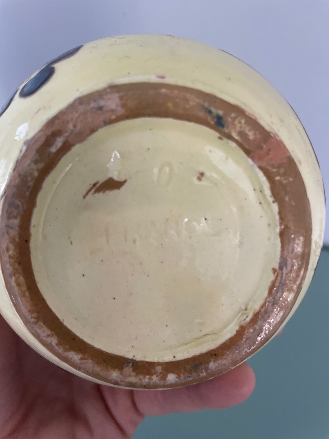 Vase Emile Simonod Savoyard pottery