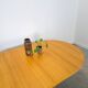 Table à manger ronde extensible Lübke design
