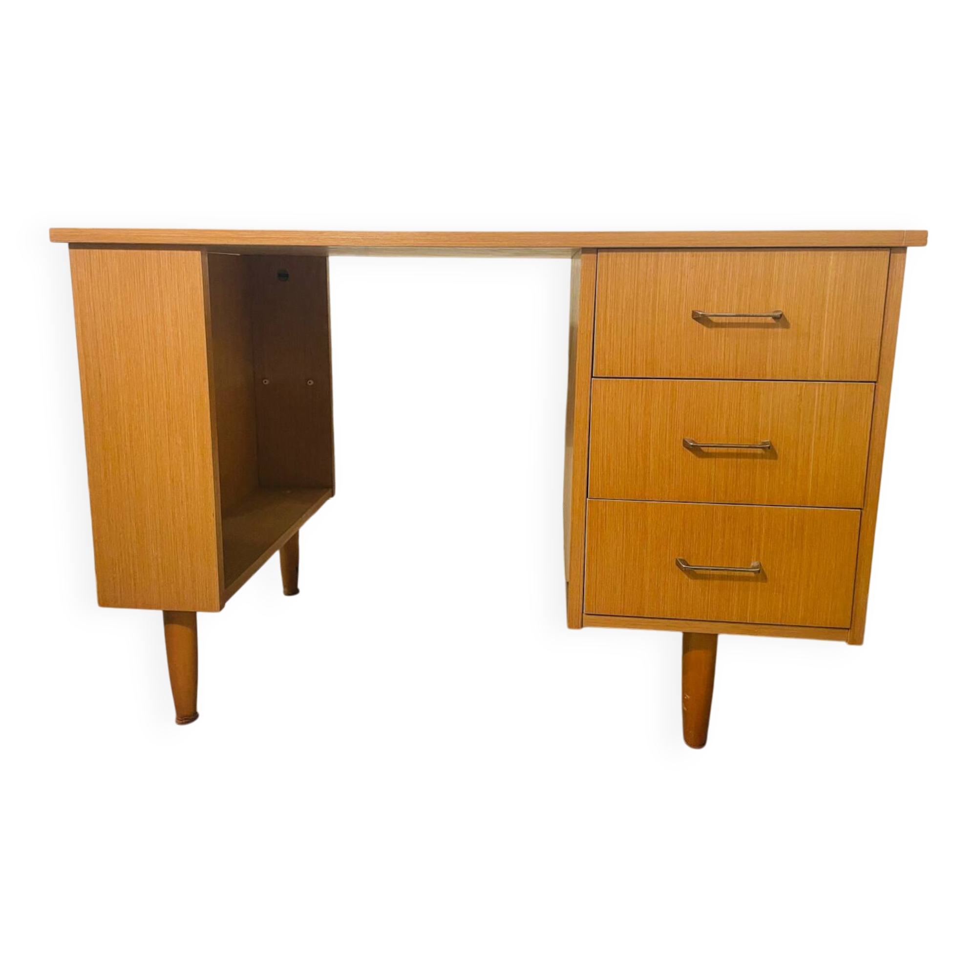 Bureau vintage scandinave maison CAPELLE circa 60