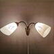 Wall lamp hollywood regency gold, 70s