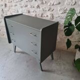 Commode vintage pieds compas