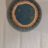 Two-tone glazed ceramic vase