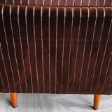 Two mid century armchairs vintage - set 2 chairs