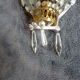 2 old hot air balloon sconces crystal grapevines 2 lights