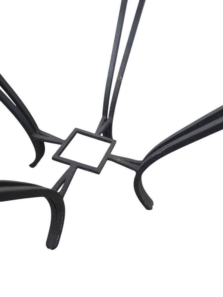 Vintage blue mosaic coffee table / plant table / side table