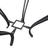 Vintage blue mosaic coffee table / plant table / side table