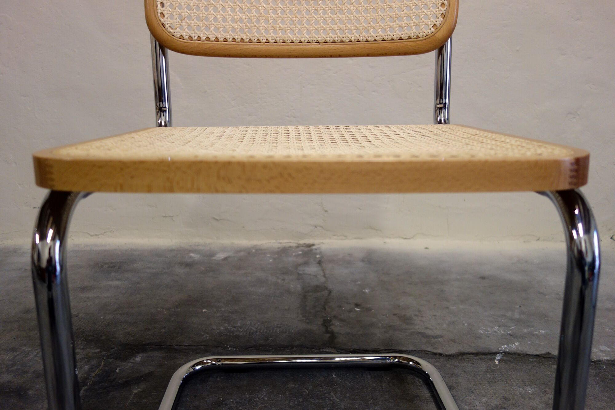 Série de 6 chaises Cesca B32 Marcel Breuer Italie