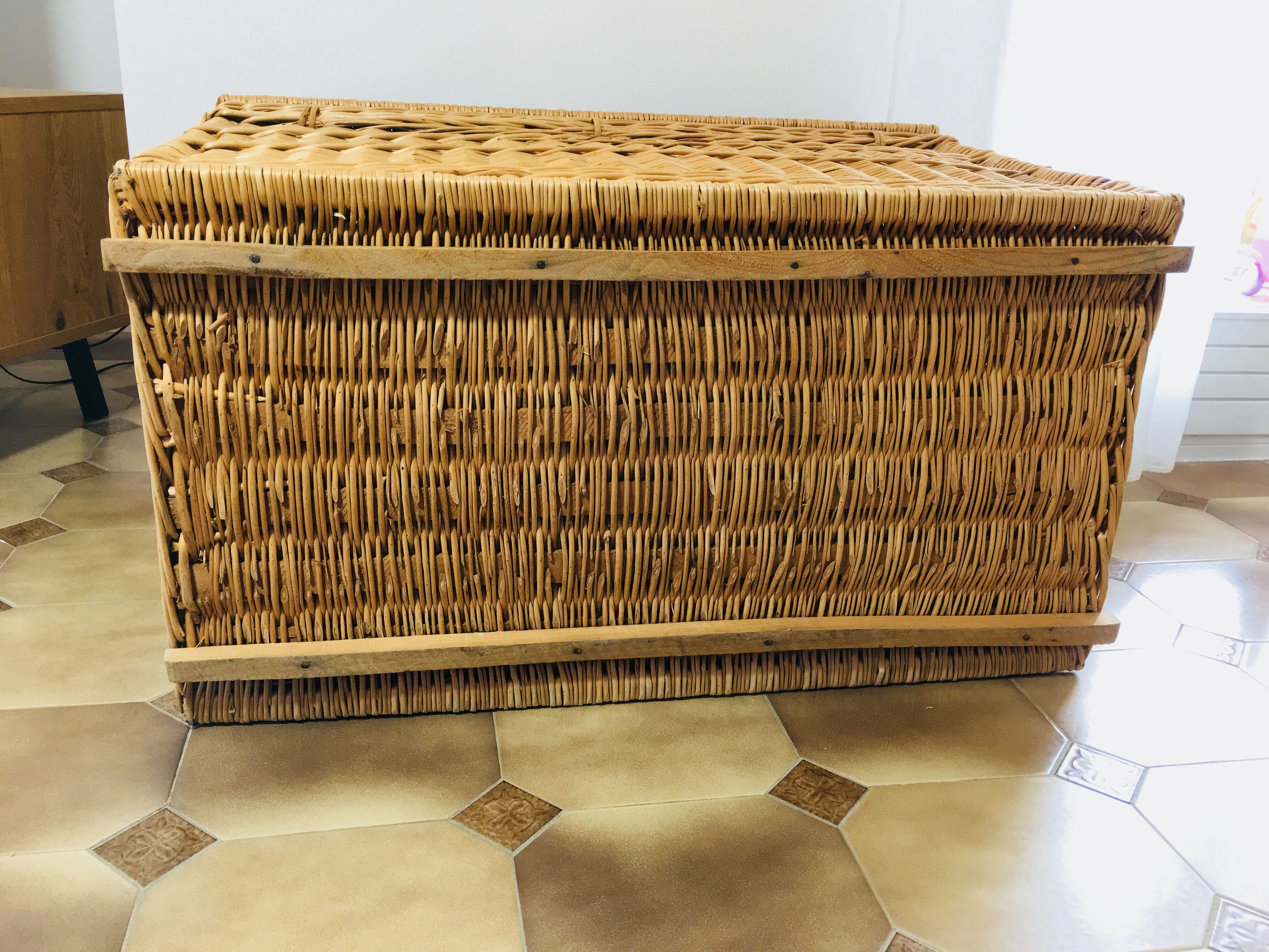 Wicker trunk