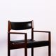 Chaise en palissandre par Kurt Østervig pour KP Møbler