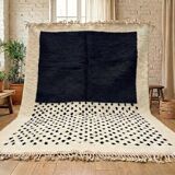 Handmade pure wool rug with colourful patterns 1.5/2.5 m