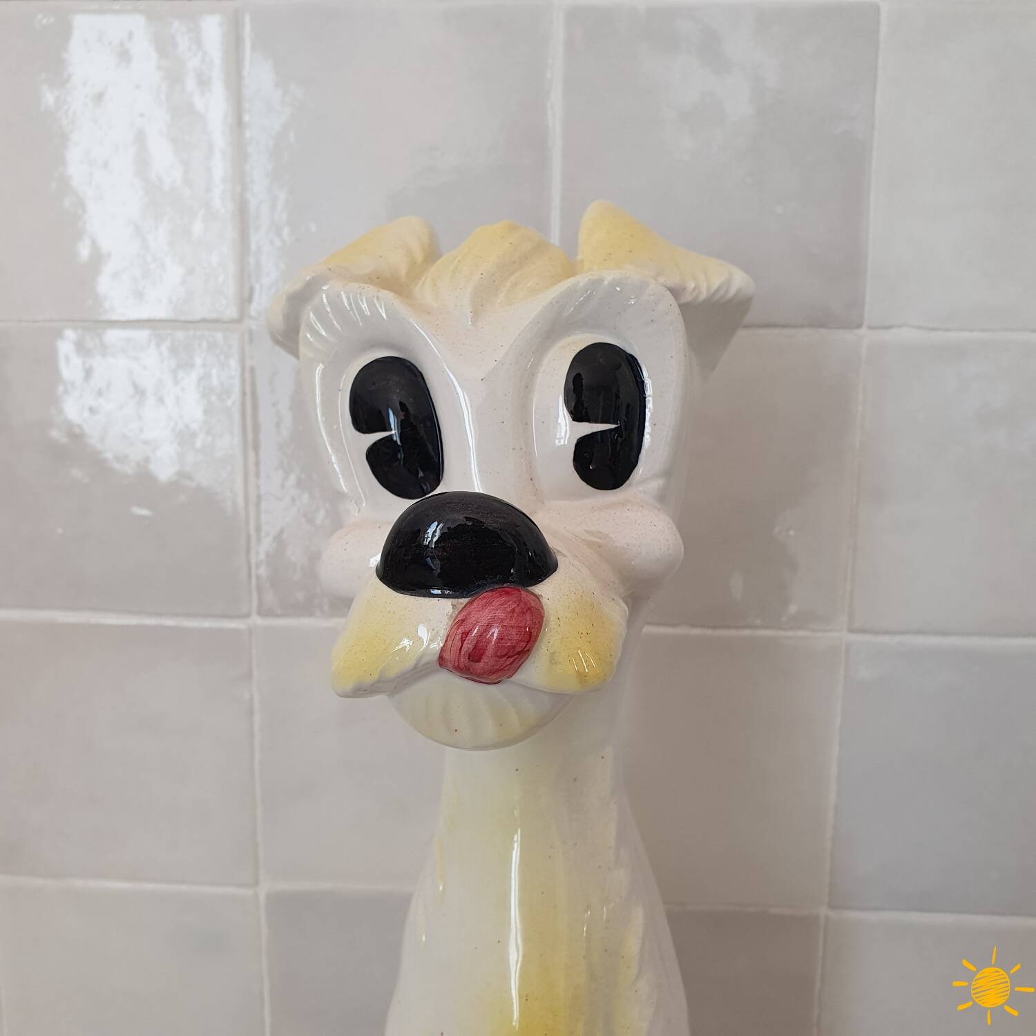 Ceramic dog