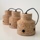 Ceramic pendant lamp, Netherlands 1970