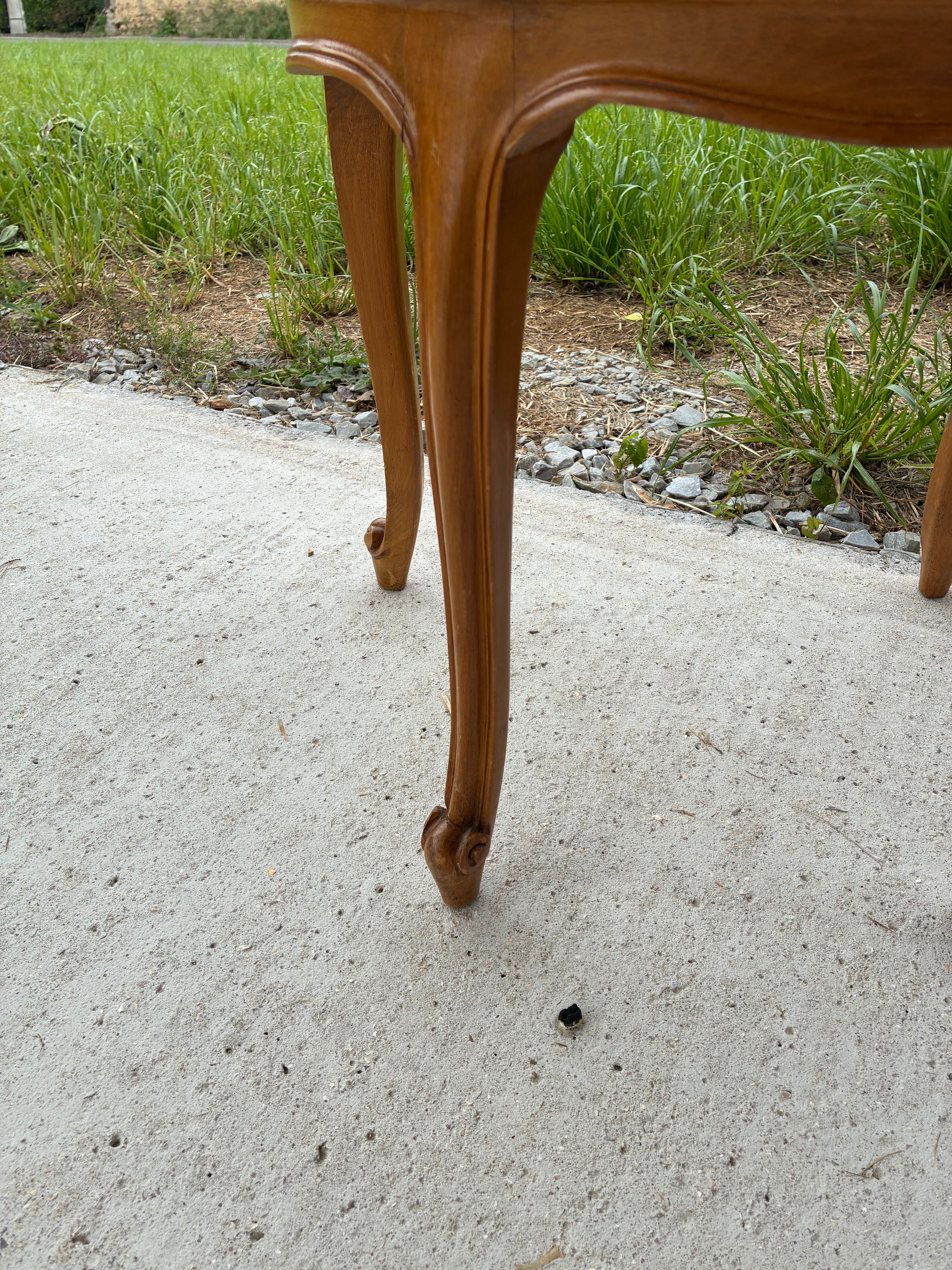 Cane chair in Louis XV style