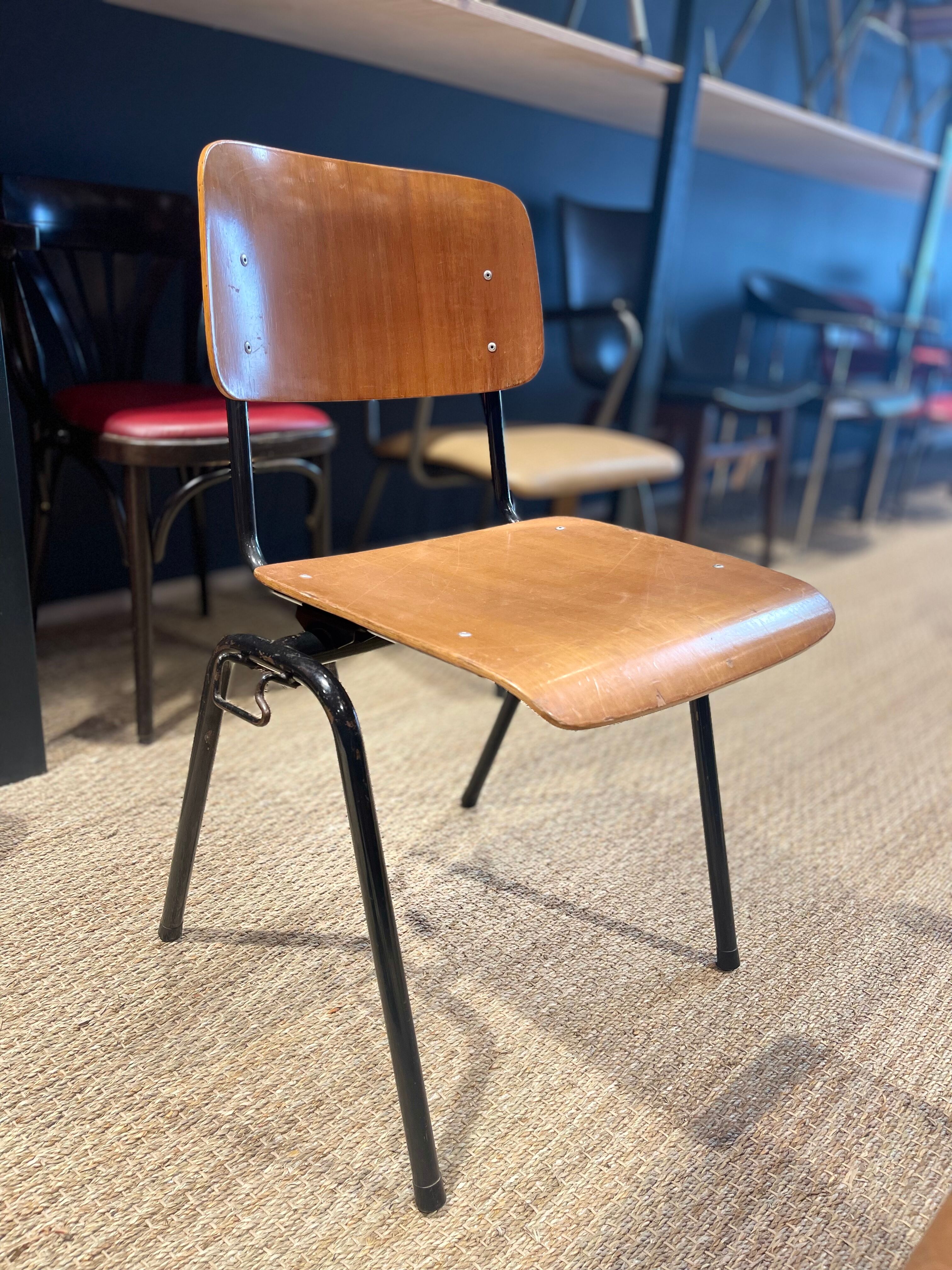 Vintage school chair Marko Miel