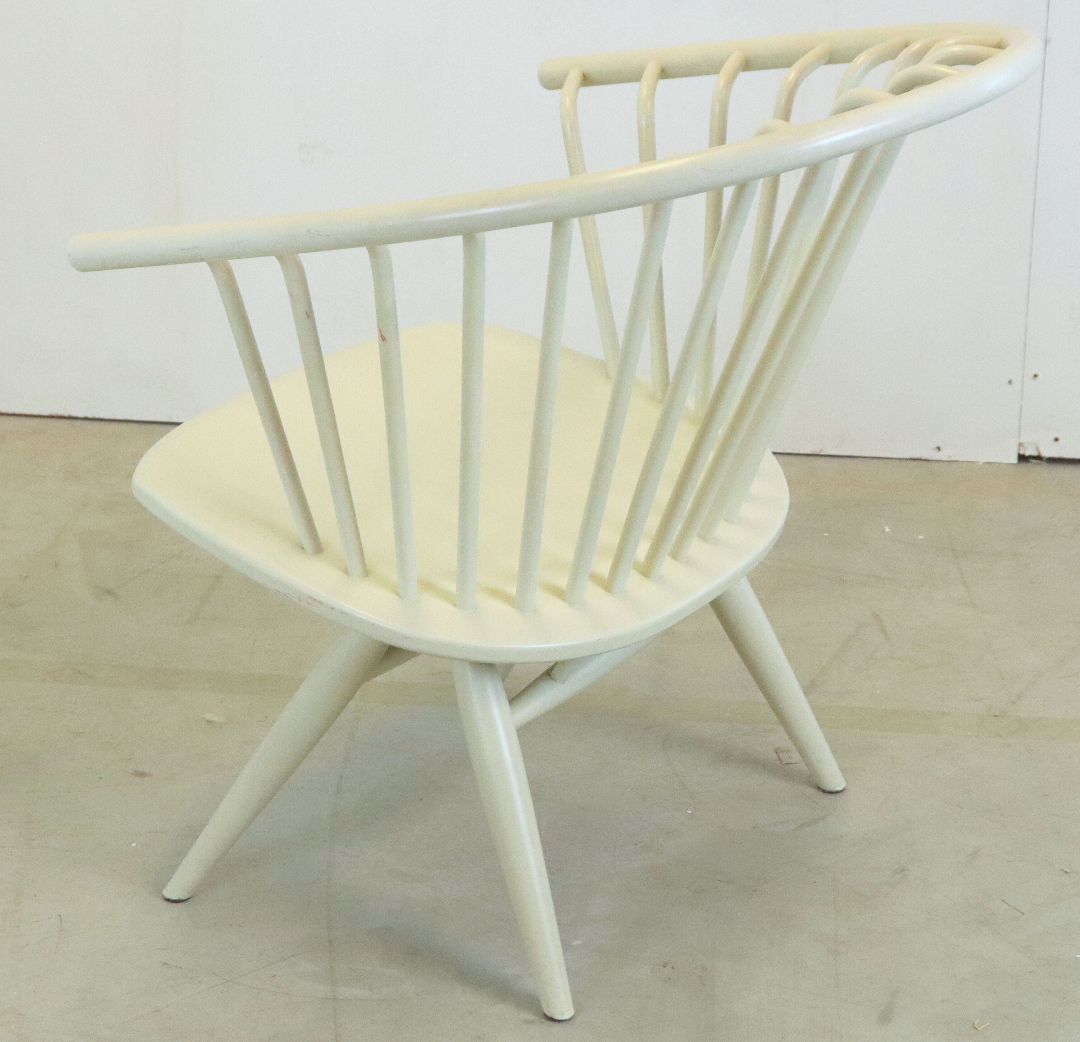 Crinolette vintage design armchair by Ilmari Tapiovaara for Asko