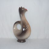 Vase coq Bruno Dose des années 60