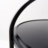 Mid-century blackened ash drinks cabinet - 20th century