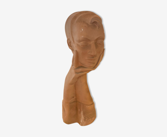 Visage en plâtre Christian Dior