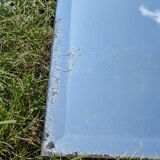 Old rectangular beveled mirror