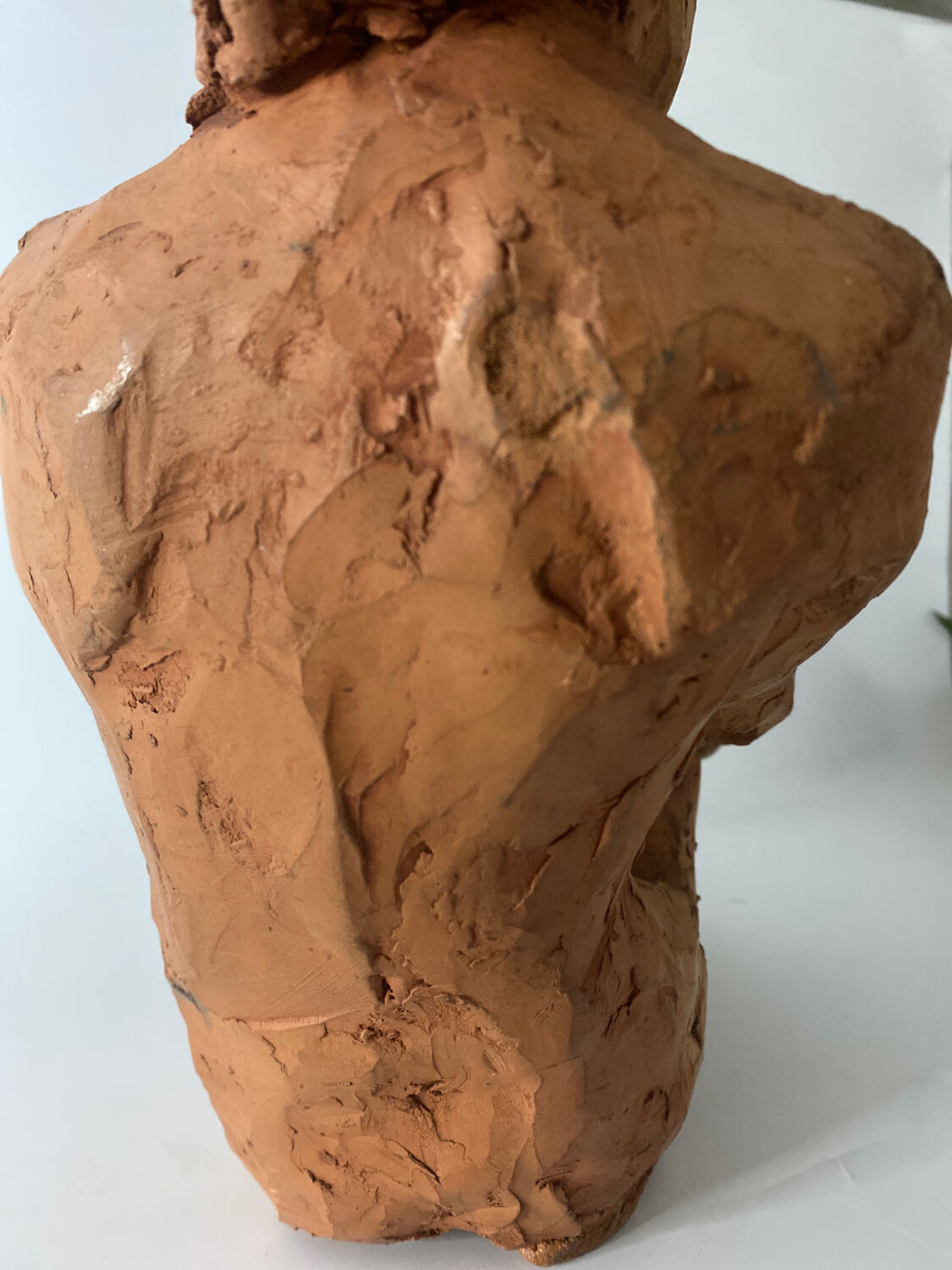 Nude Woman - Ceramic clay sculpture