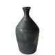 Handcrafted and signed stoneware vase, ceramic, circa 1970
