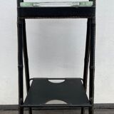 Cendrier on leather stand by Jacques Adnet, 1960