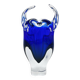 Vase Josef Hospodka Chribska Bohemia Cobalt Blue Glass 1960
