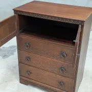 English high chest of drawers