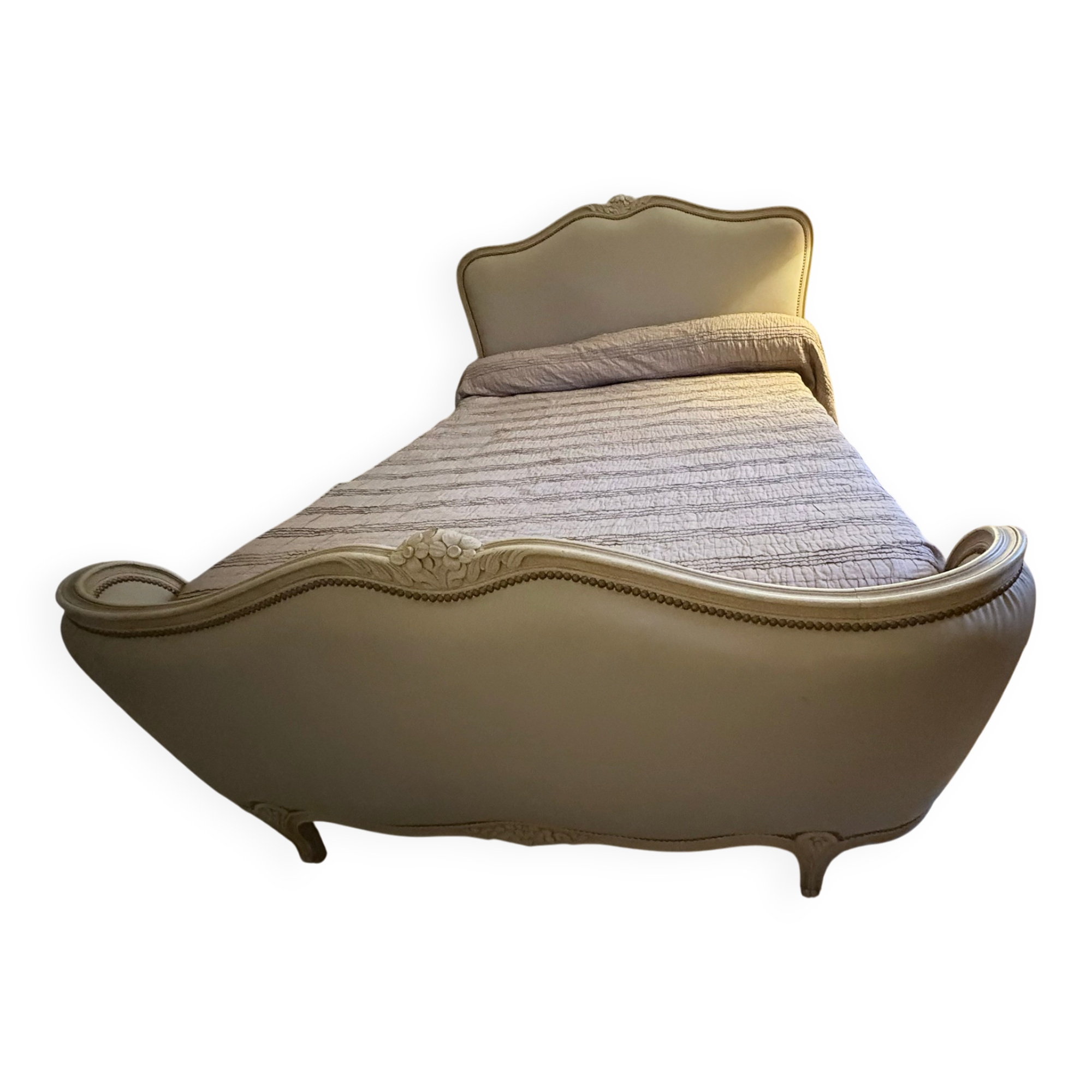 Half basket bed Louis XV