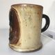 Large cup forming flamed pen pot of Vallauris