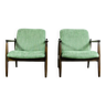 Pair of GFM64 armchairs by Edmund Homa 1960's