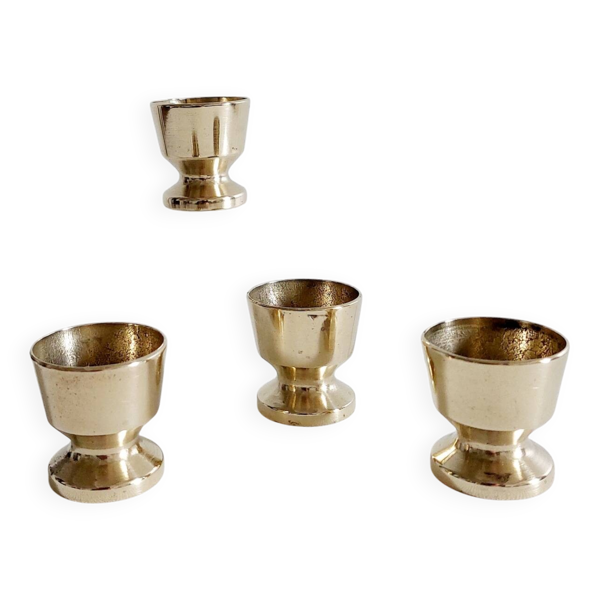 Coquetiers en laiton