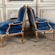 Pair Of Armchairs For Queen Louis XV, Carved “oak” Wood 18th Century