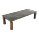 Vintage coffee table 'Fish' brutalist