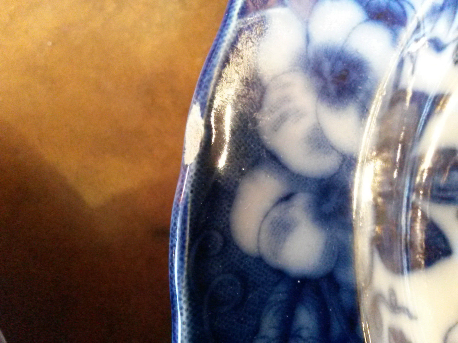 Pair of plates décor Volubilis