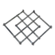 Dessous de plat, métal argenté, art déco, vintage , extensible