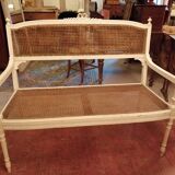 Louis xvi caned bench