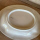 Antique soup tureen in Italian majolica, hand-painted + tray