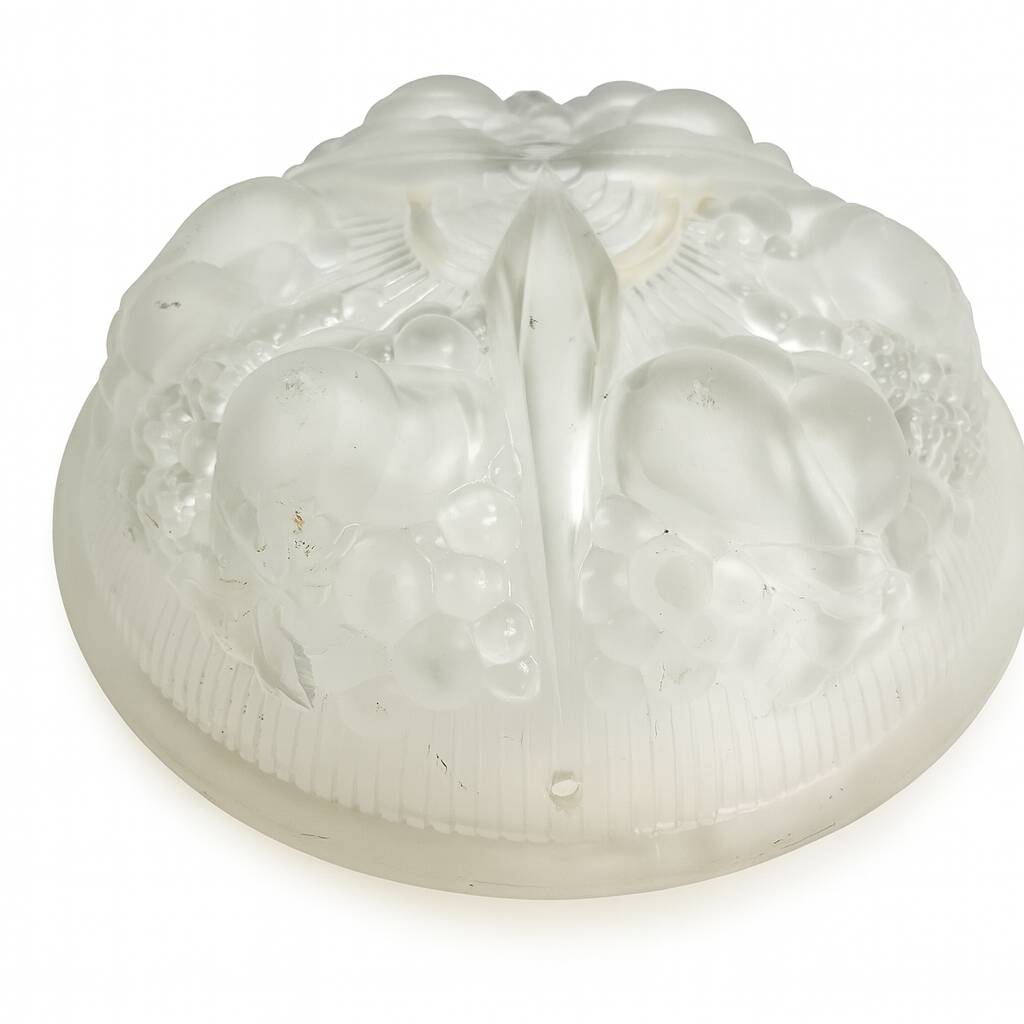 Art Deco pendant lamp by Muller Frères Lunéville – 1930s