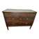 Jumping chest of drawers with 3 drawers in solid walnut, Restoration style.