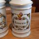 3 pots a pharmacy 19th in limoges porcelain claude caspenet
