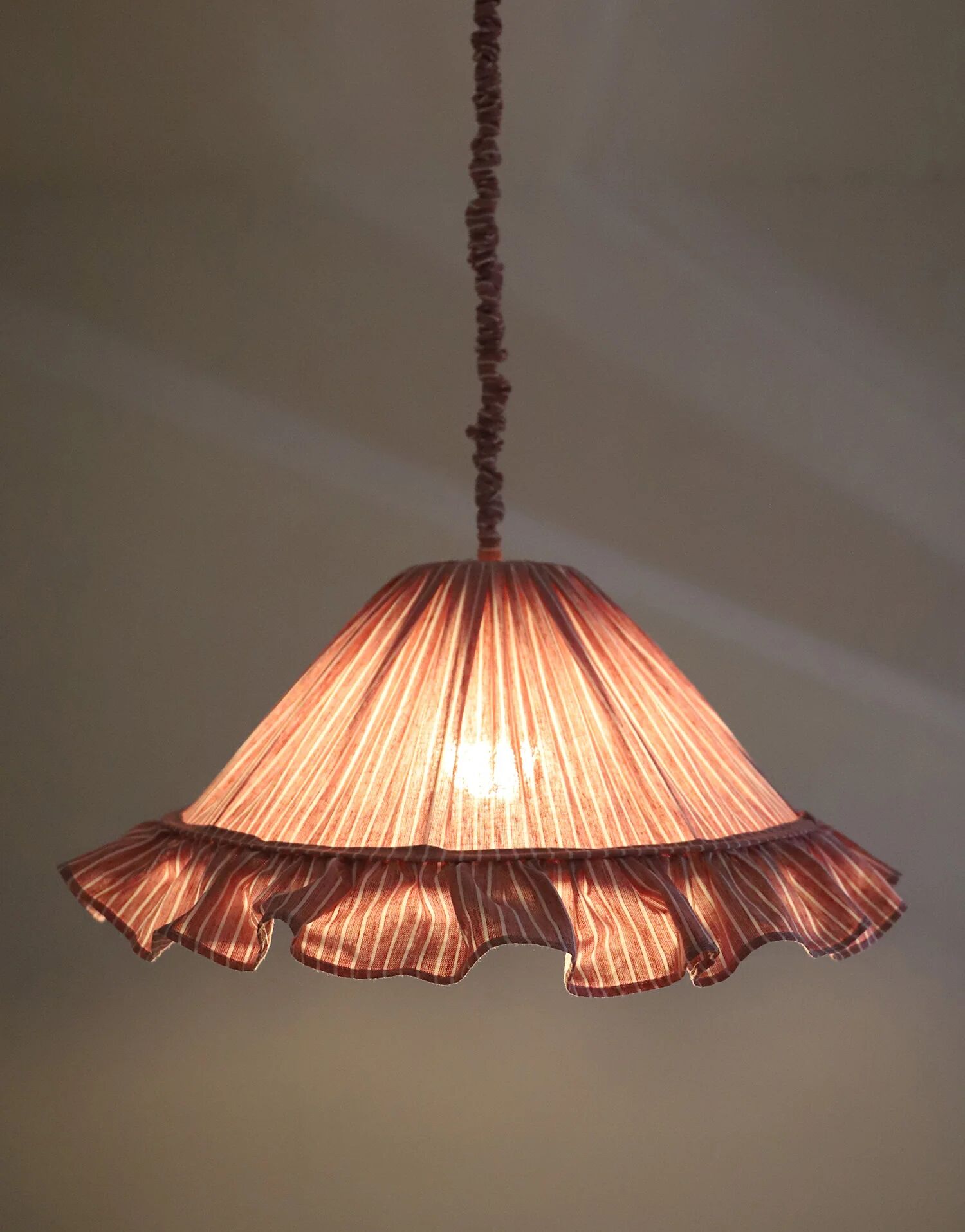 Suspension EMILIA — Rayures Rouges