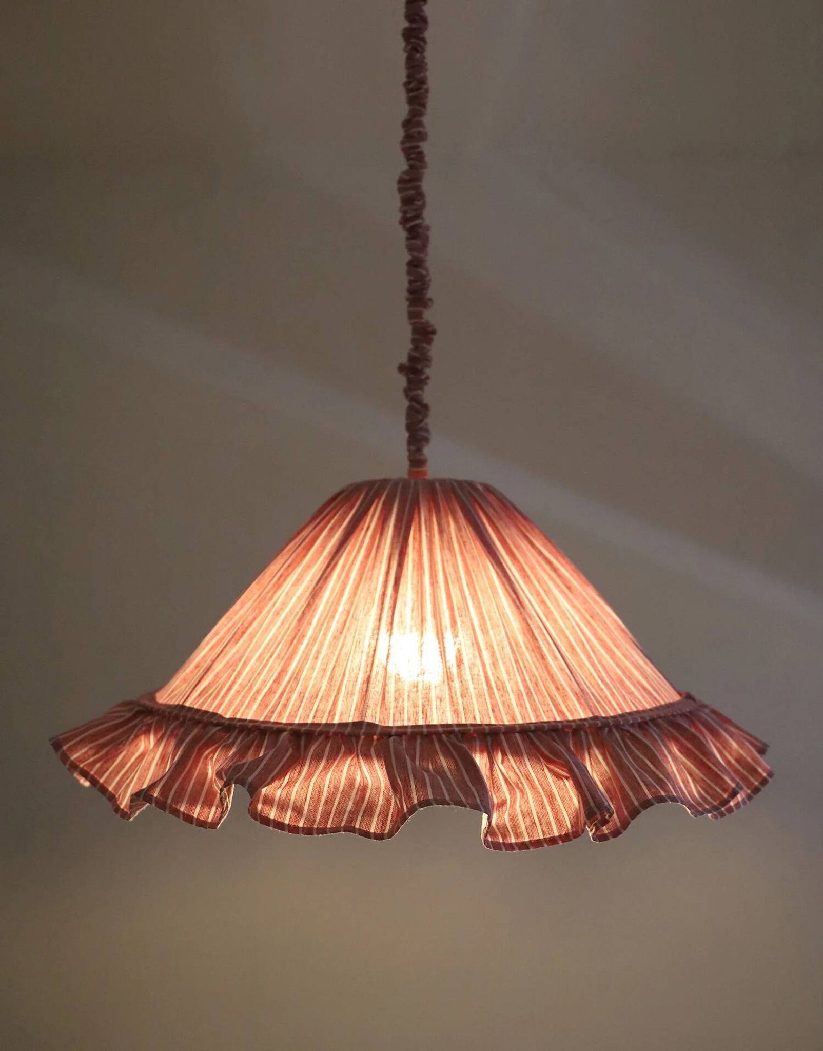Suspension EMILIA — Rayures Rouges