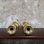 Pair of brass candlesticks