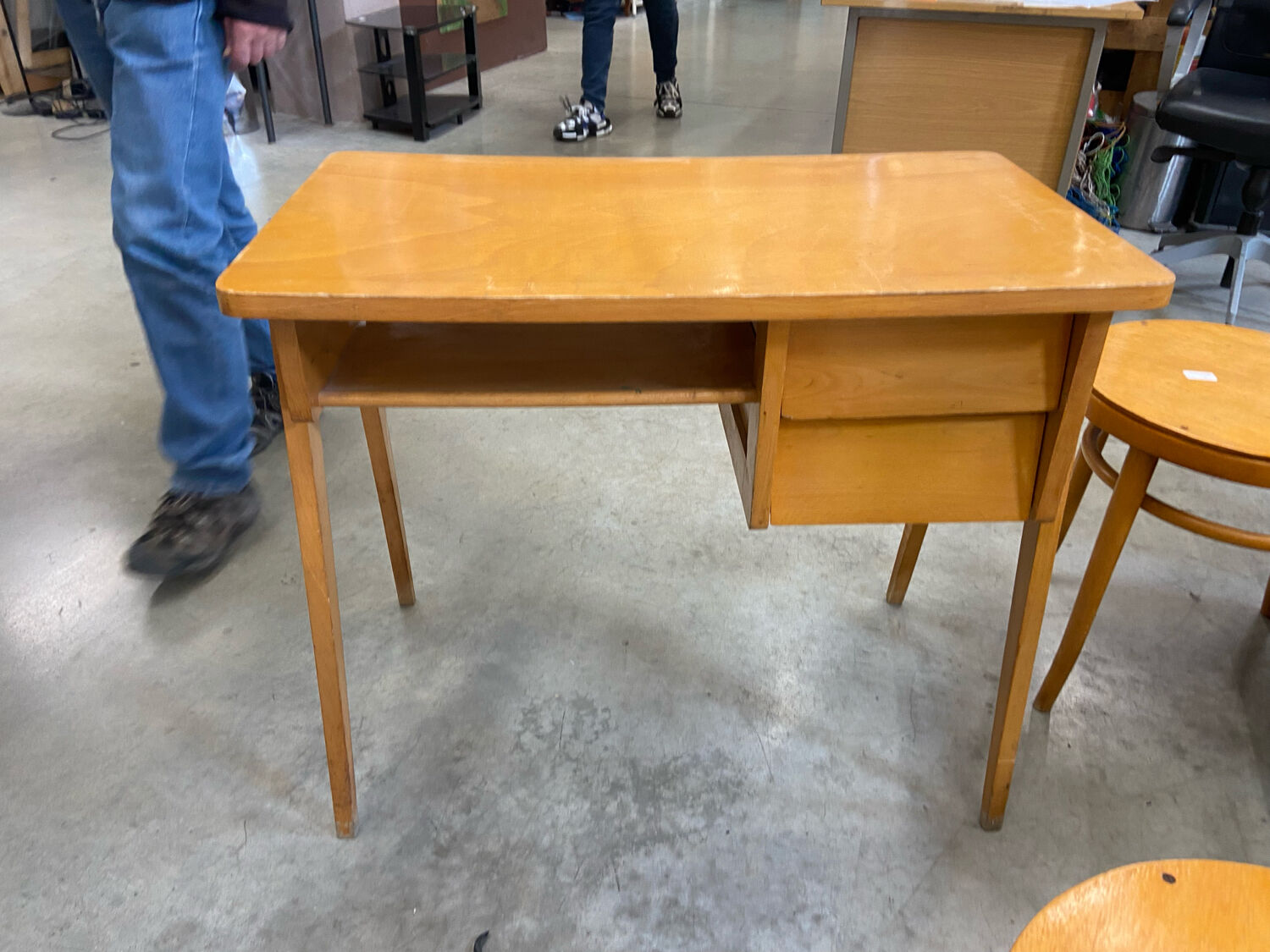Desk feet compass 50s