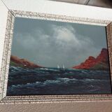 Painting on canvas set of 2