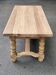 Table de ferme du 19ème rénovée en chêne massif 200cm
