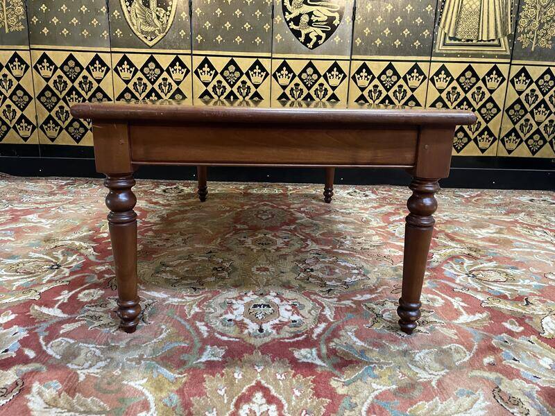 Louis Philippe style cherry wood coffee table