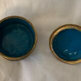 Asian enamels partitioned box